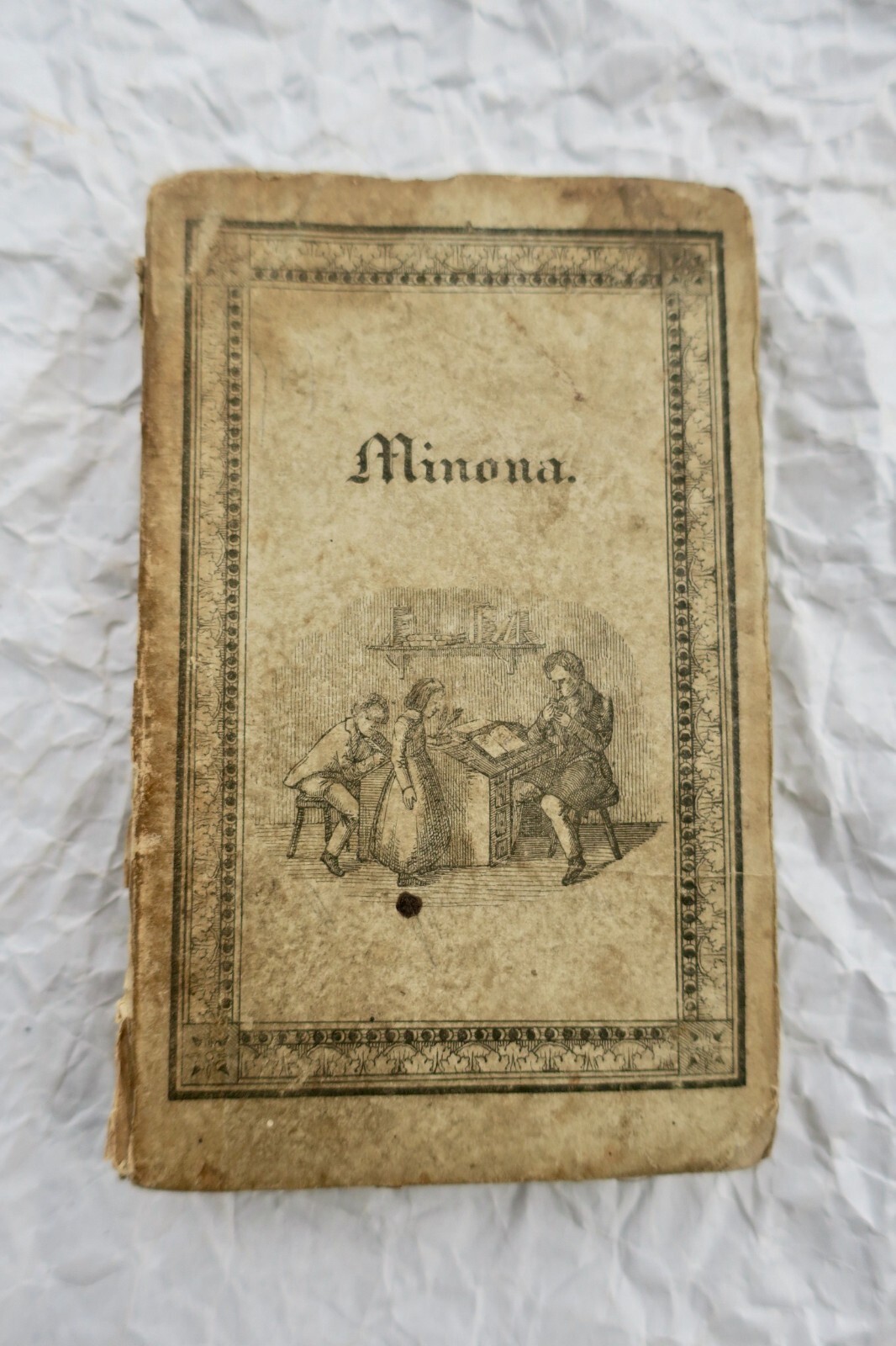 Minona ouvrage destine a l’education des jeunes demoiselles 1832 - La Librairie Antique