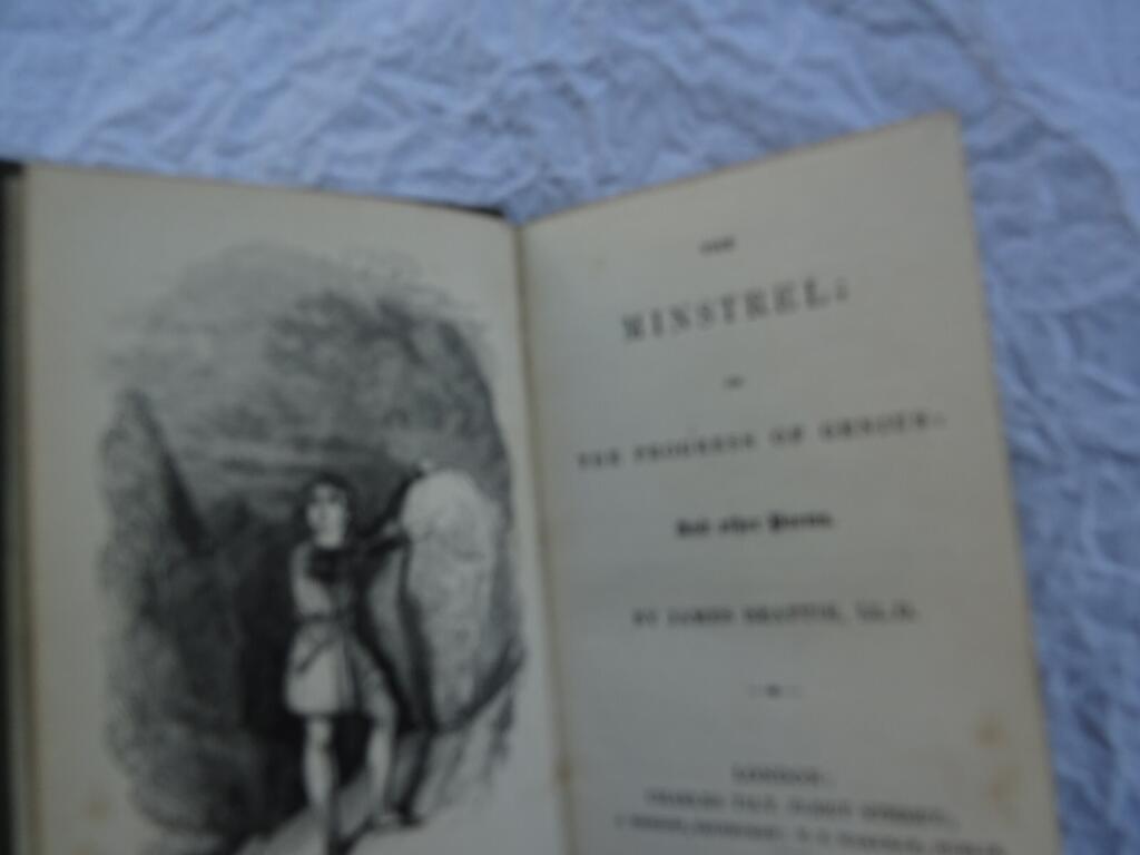 Minstrel or the progress of genius 1836 MINI