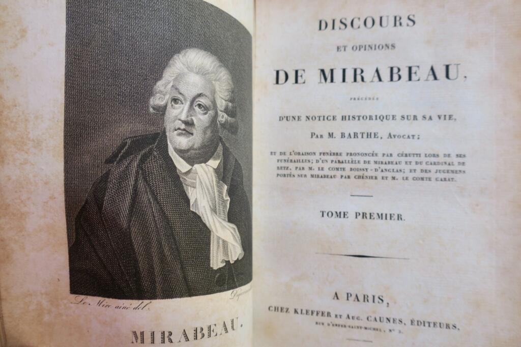 Discourses and Opinions of Mirabeau