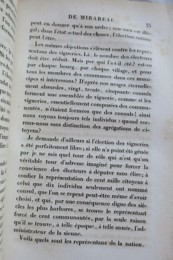 Discourses and Opinions of Mirabeau