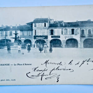 MIRANDE 32 la place d'Astarac 1902