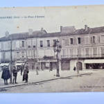 MIRANDE 32 la place d'Astarac 1912