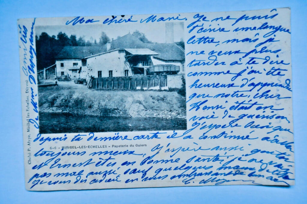 Papierfabrik in Miribel-les-Echelles