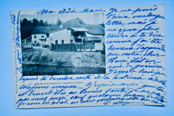 Miribel-les-échelles papeterie du Guiers