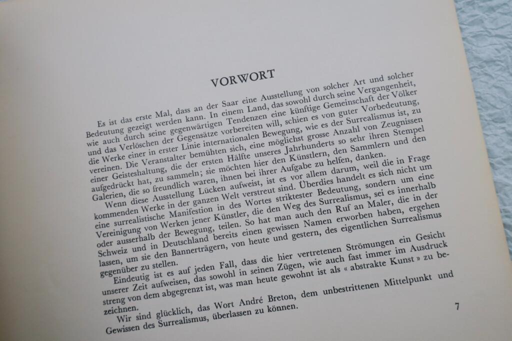Survey of Surrealist Painting in Europe