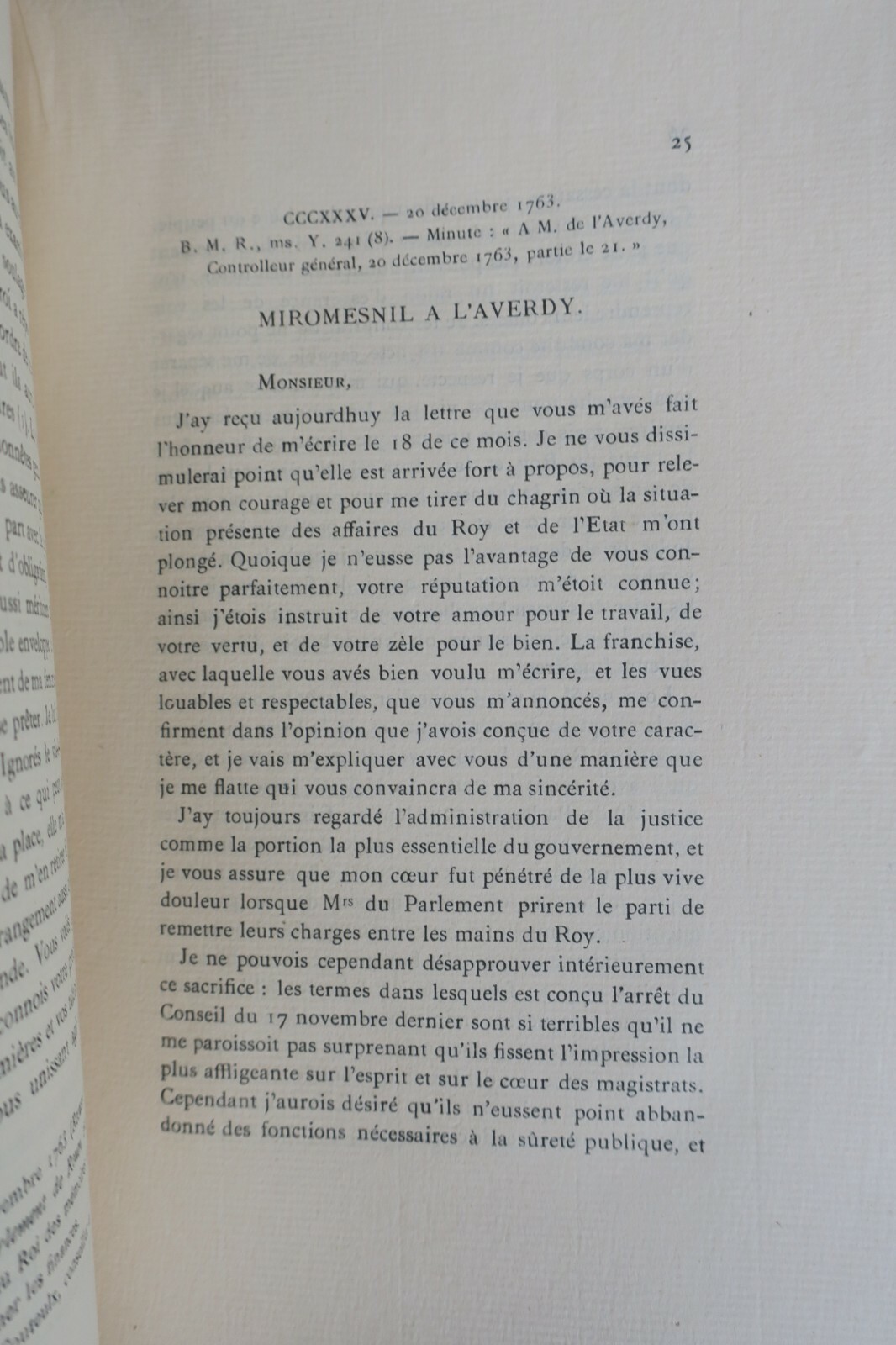 Miromesnil Correspondance Politique Et Administrative de Miromesnil – Image 6