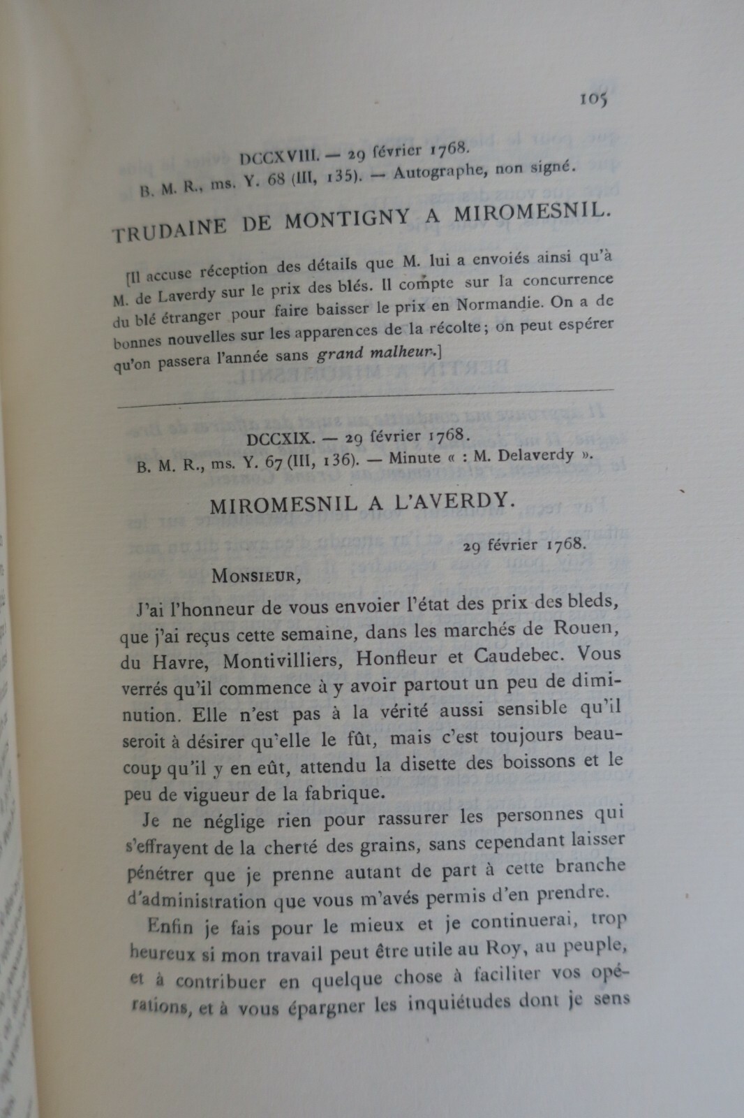 Miromesnil Correspondance Politique Et Administrative de Miromesnil – Image 4