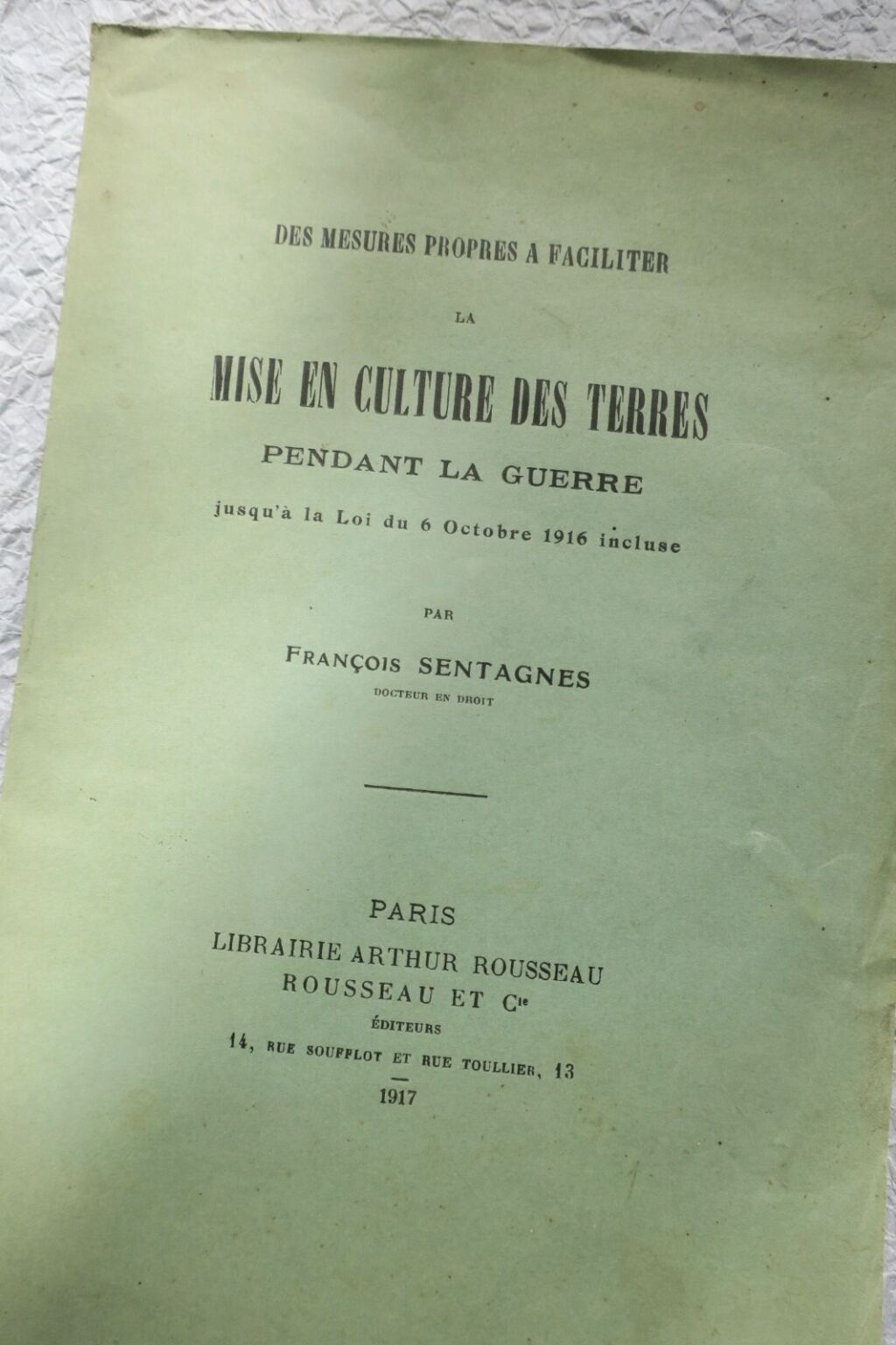 Agricultural practices during wartime