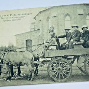 mission des P. P. du Saint-Esprit attelage AFRIQUE