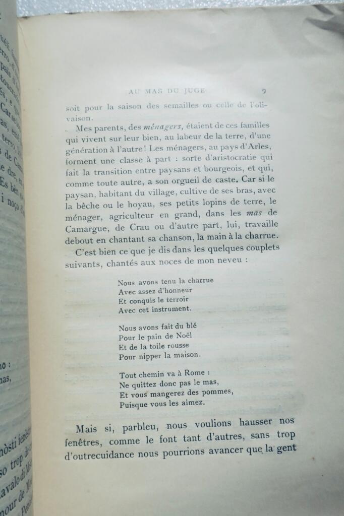 弗雷德里克·米斯特拉尔 著
《我的起源：回忆与叙事》
1904年普罗旺斯文版