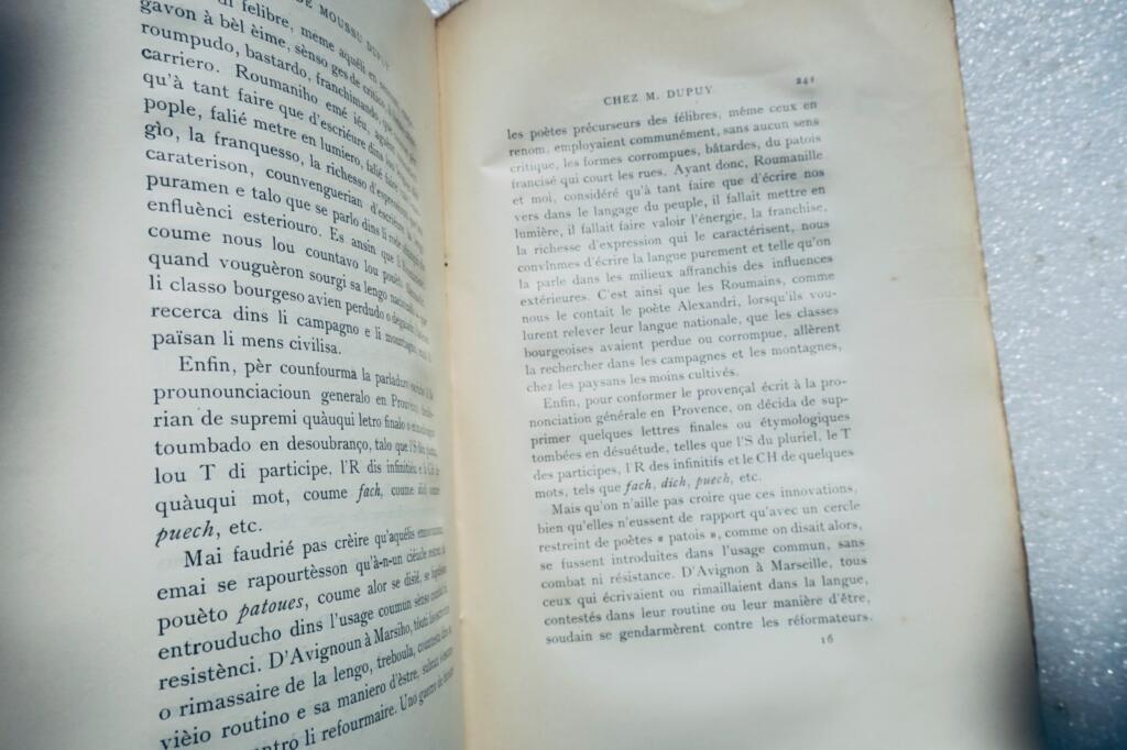 弗雷德里克·米斯特拉尔 著
《我的起源：回忆与叙事》
1904年普罗旺斯文版