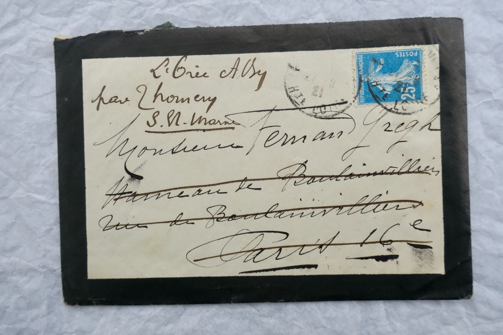 Mme CATULLE-MENDES lettres autographes manuscrites & signées – Image 3