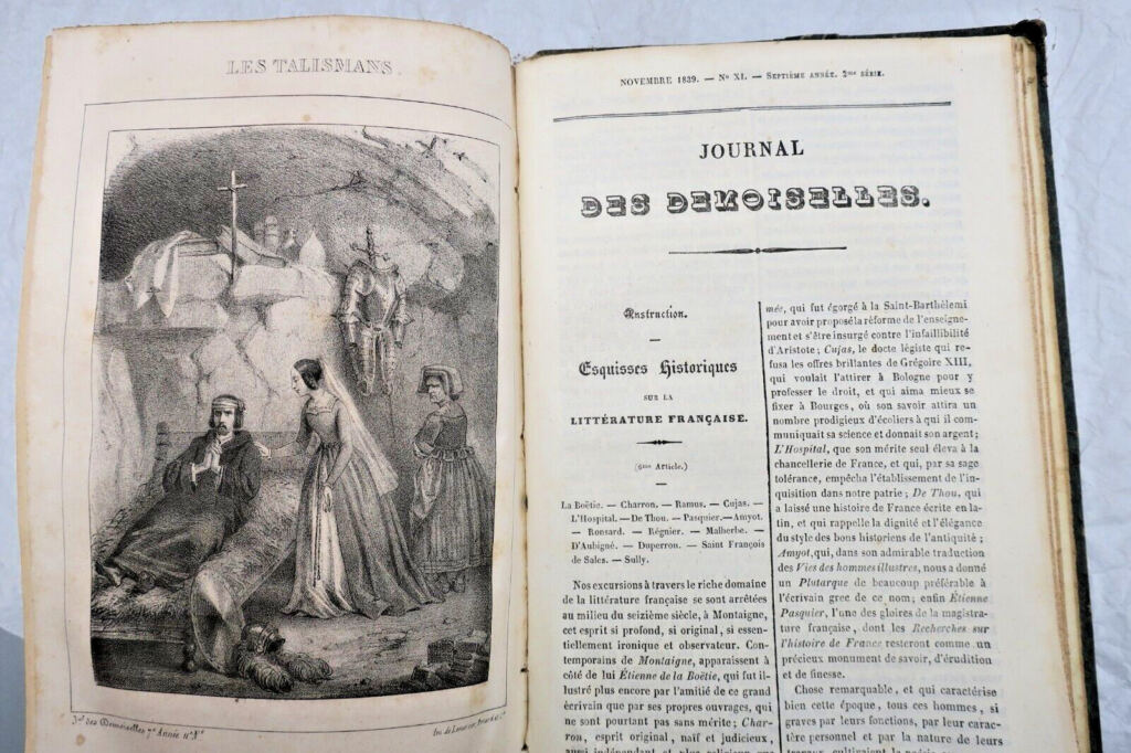 1839年淑女时尚文学期刊