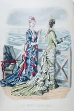 mode La mode illustrée, journal de la famille. 1877