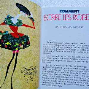 Mode Michel Boué Le roman de la robe