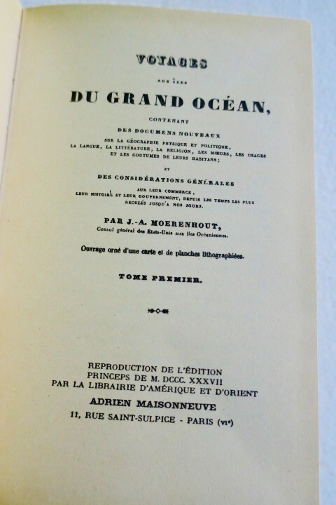 MOERENHOUT Voyages aux Iles du Grand Océan – Image 6
