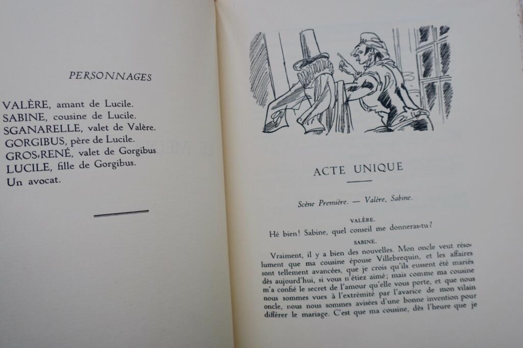 Molière 1622 – 1673. Sa vie, son oeuvre, illustré par Vox