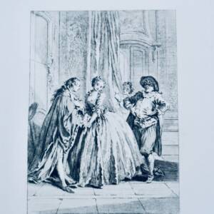 Molière d'après Boucher gravé par T. de Mare