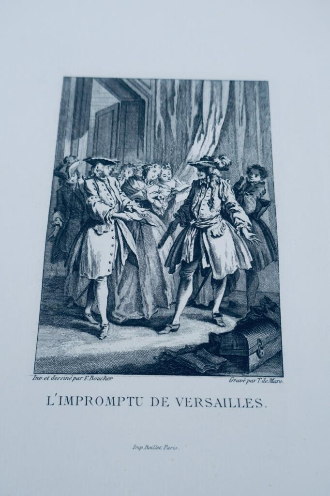 Molière d&rsquo;après Boucher gravé par T. de Mare