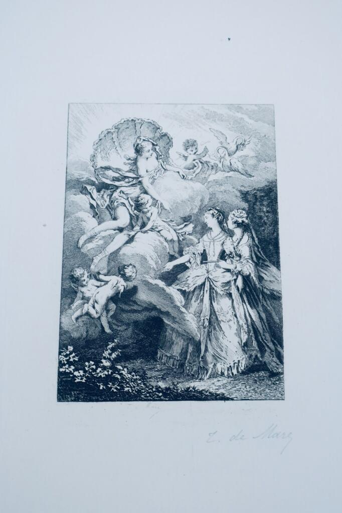 Molière d&rsquo;après Boucher gravé par T. de Mare