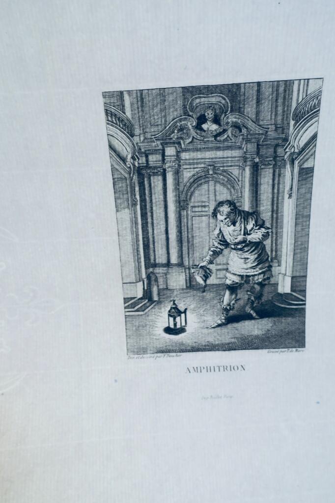 Molière d&rsquo;après Boucher gravé par T. de Mare