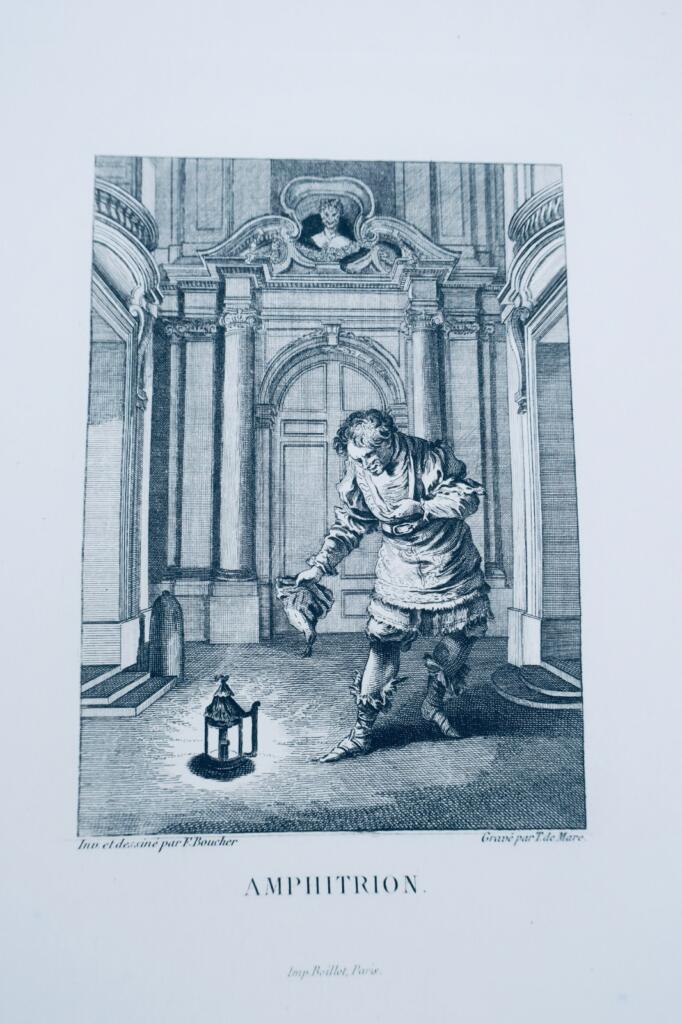 Molière d&rsquo;après Boucher gravé par T. de Mare