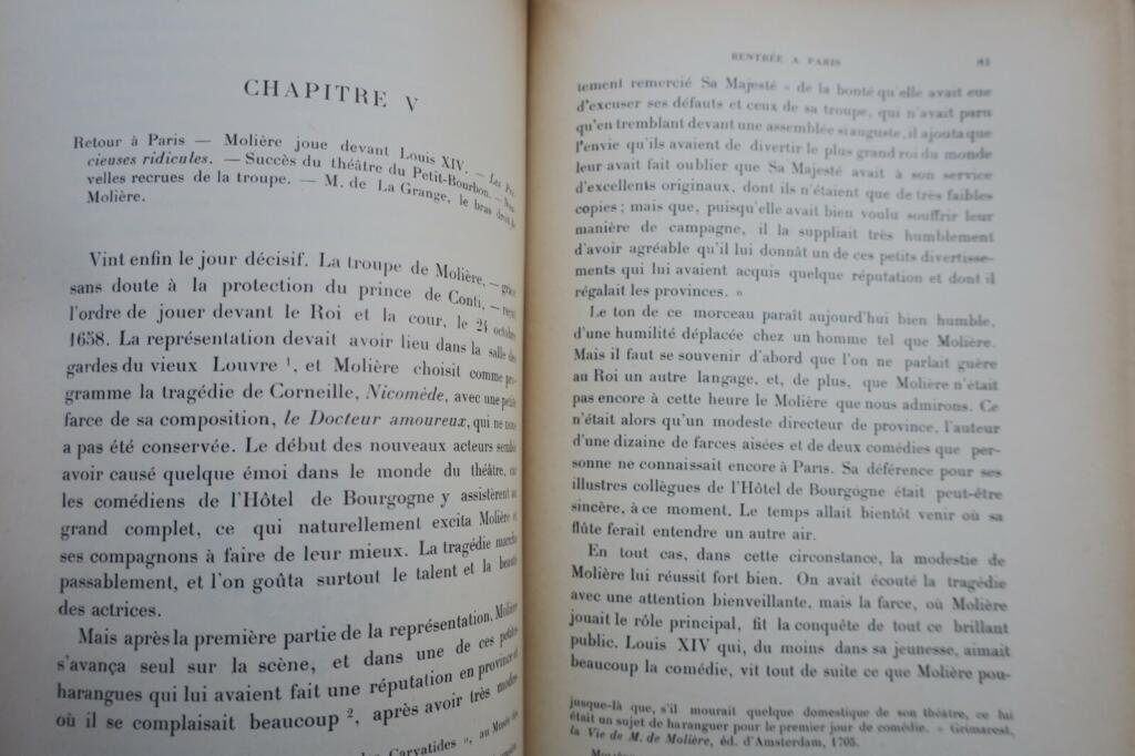 Exploration of Molière's Theatrical World