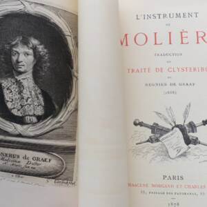 Molière L'Instrument de Molière. Traduction du Traité de Clysteribus