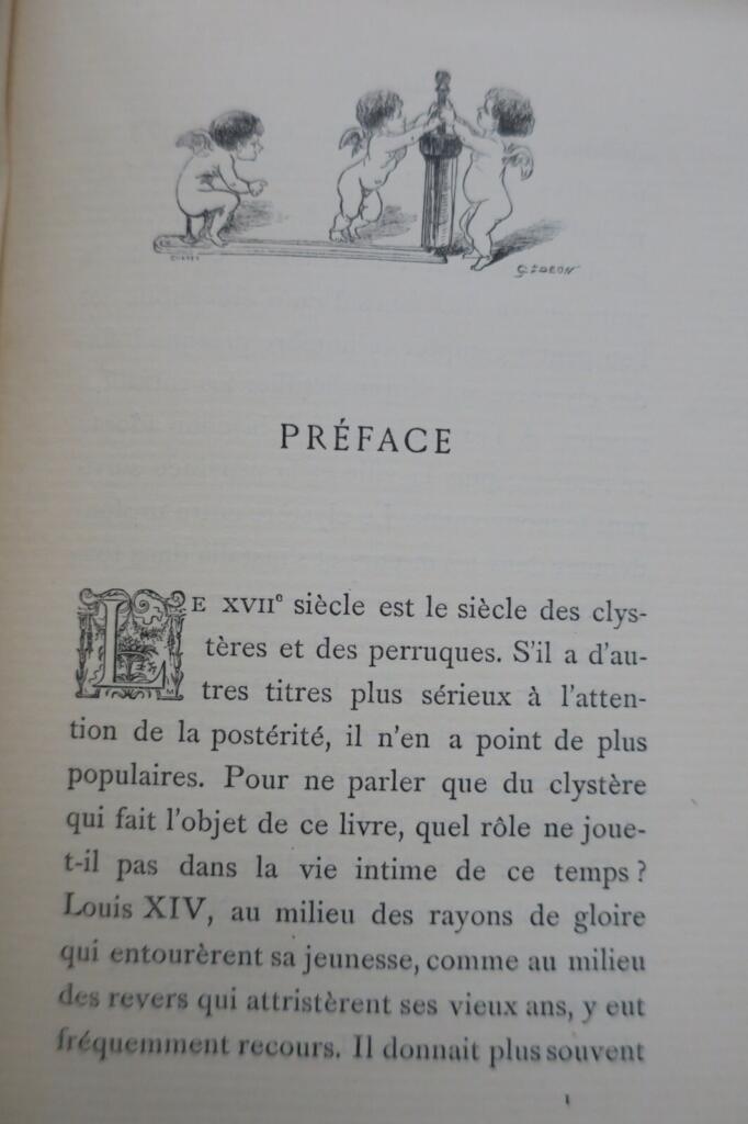 Medical satire on enema instruments in 17th-century France