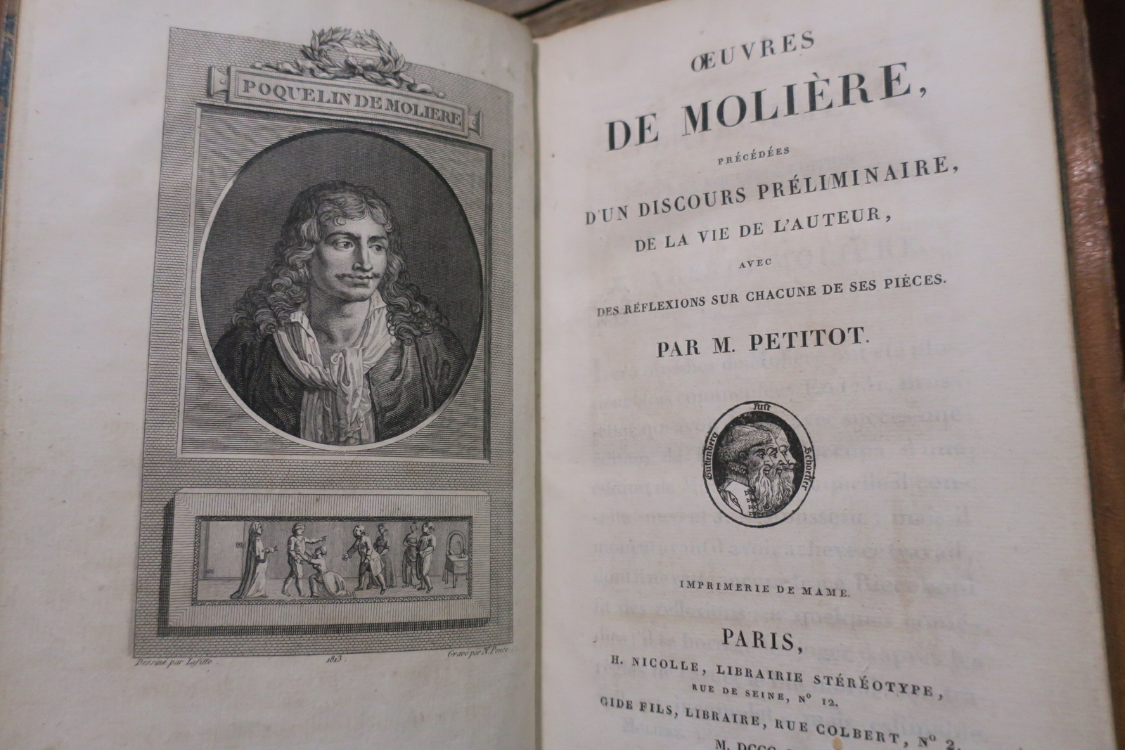 莫里哀作品集<span class="lla-card-orig-wrap"><span class="lla-card-orig">❦ MOLIÈRE Oeuvres de MOLIÈRE 1812</span></span> - La Librairie Antique