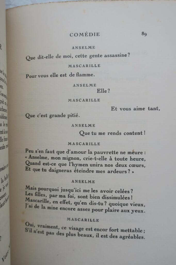 Vollständige Werke von Molière, 5 Bände.