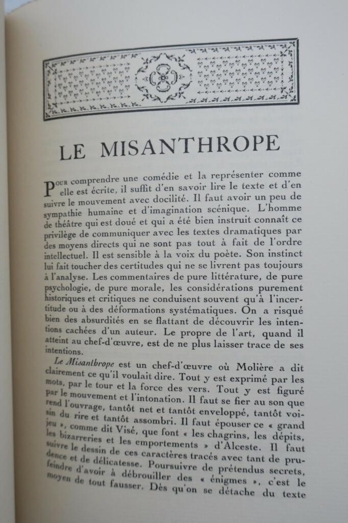 Molière Publiées daprès les textes originaux