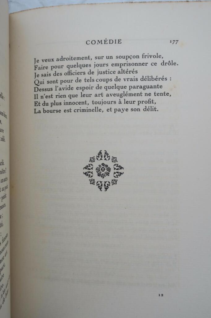 Vollständige Werke von Molière, 5 Bände.