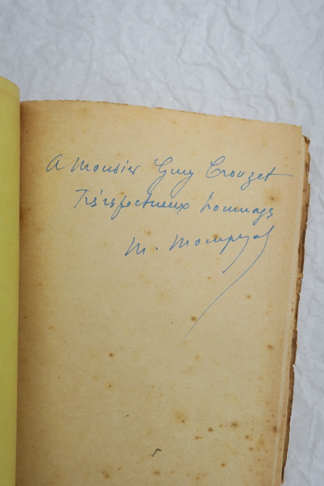 Widmung von Marcel Mompezat - Image 7