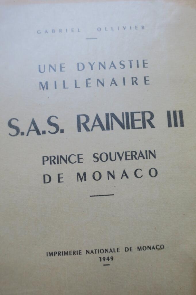 Eine Millennium-Dynastie von Monaco