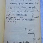 Mondor Rimbaud O Il Genio Impaziente + Spedizione
