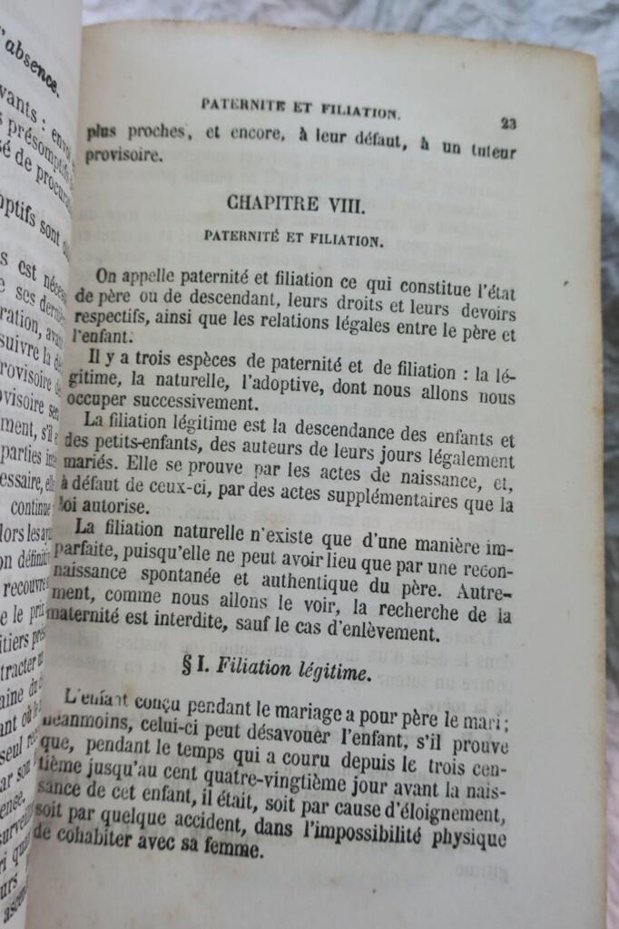 MONITEUR DES FRANCAIS OU EXPLICATION DES LOIS CIVILES et commerciales 1869