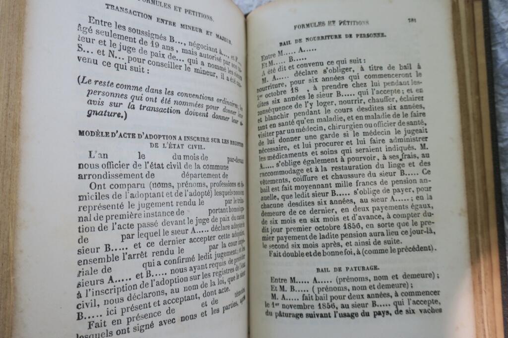 MONITEUR DES FRANCAIS OU EXPLICATION DES LOIS CIVILES et commerciales 1869