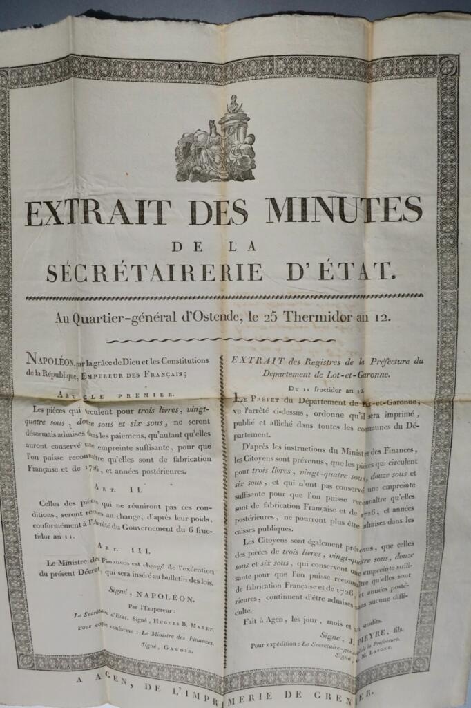 State Currency Archives - Empire Period