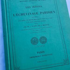 MONNAIE PARIS Jetons de l'échevinage parisien