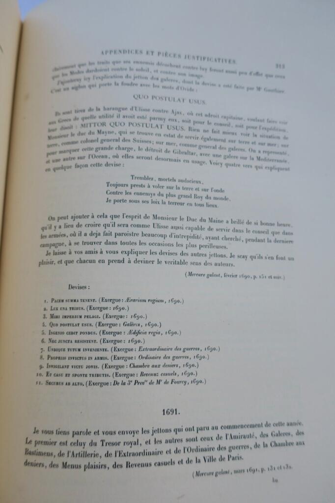 Pariser Münze - Jetons der Pariser Magistratur