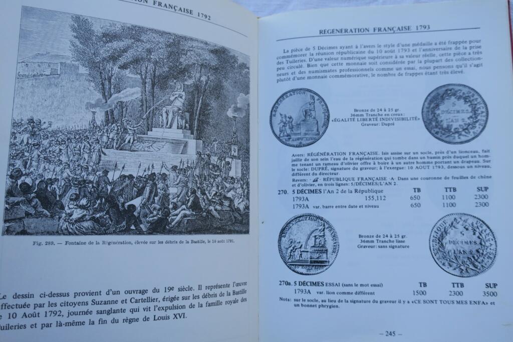 Monnaies françaises : 1789-1979