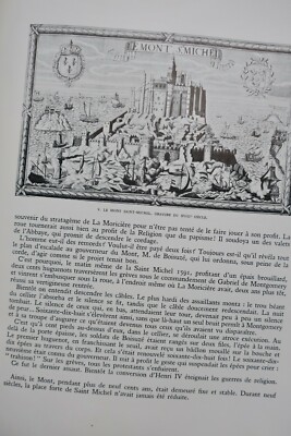 Mont Saint Michel au Péril de la mer 1953