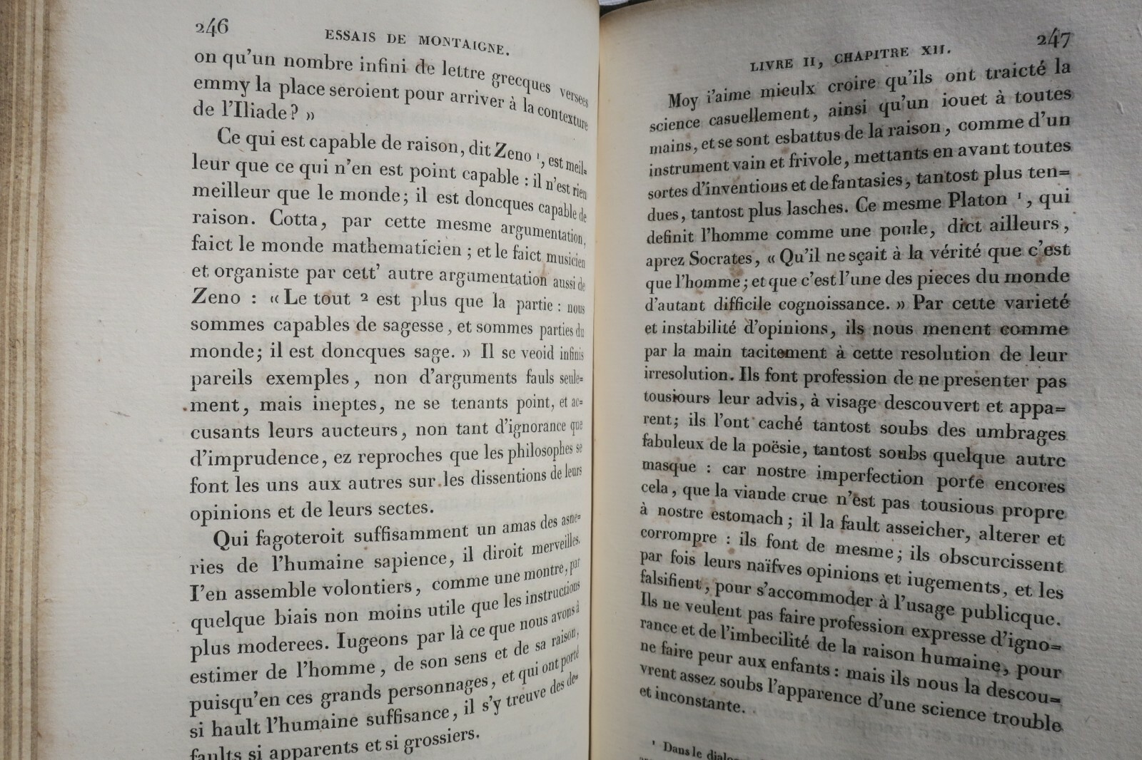 MONTAIGNE Essais de Michel de Montaigne 1828 – Image 5