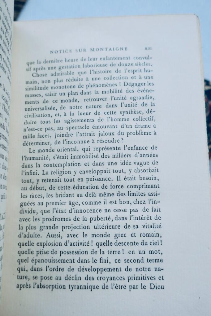 Montaigne's Essays in a Fine Edition