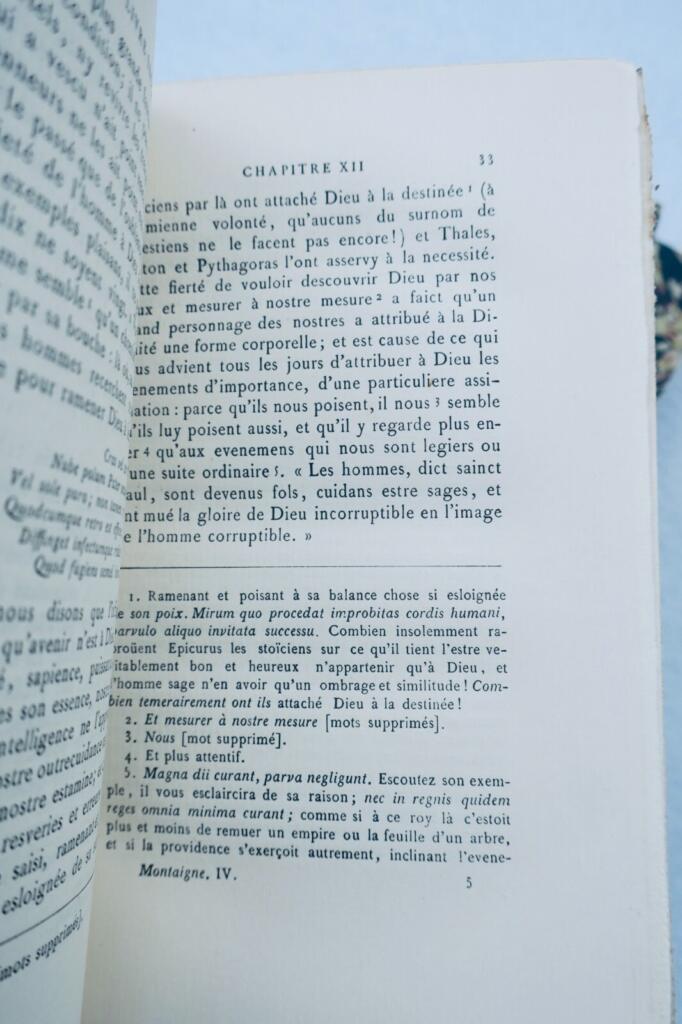 Montaigne's Essays in a Fine Edition
