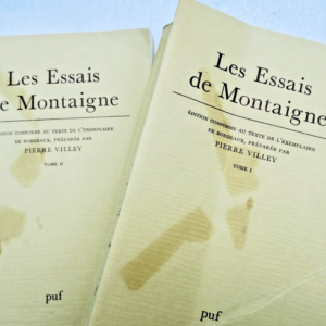 Montaigne Villey The Essays of Montaigne. Conforming Edition...