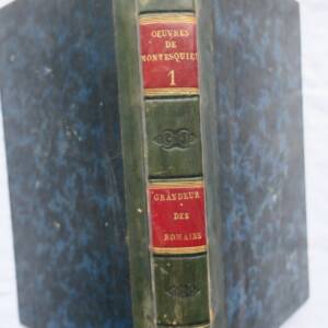 Montesquieu Grandeur des romains 1827