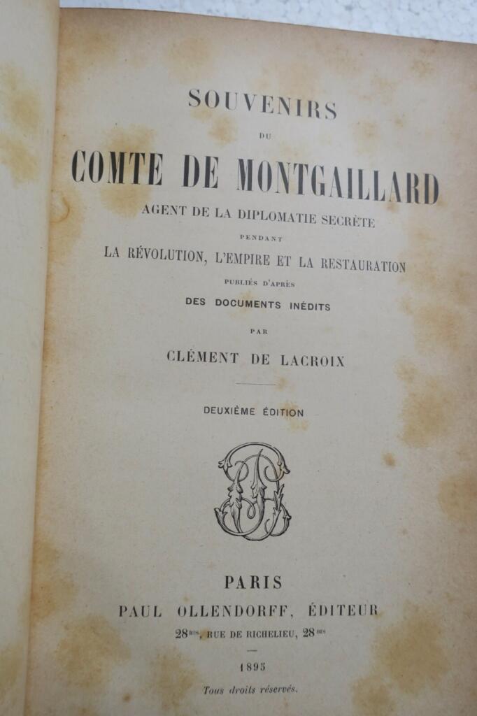 Secret Diplomacy During Revolution, Empire and Restoration