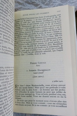 MONTHERLANT Henry ( de ) ROMANS Gallimard NRF Bibliothèque de la pléiade – Image 3